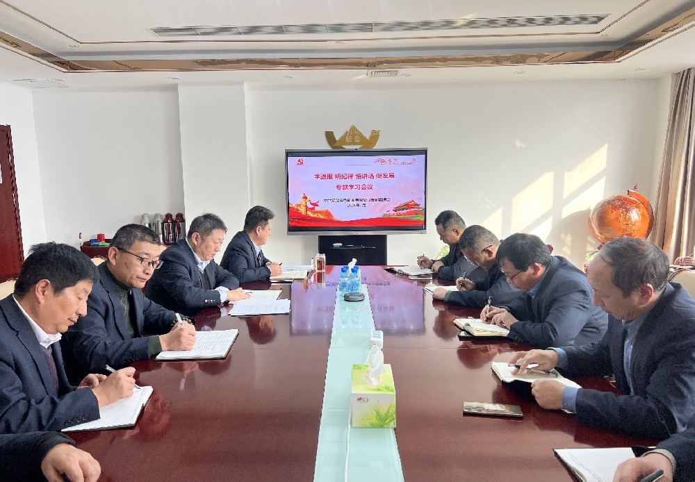 NG大舞台有色召开纪检专题学习聚会
